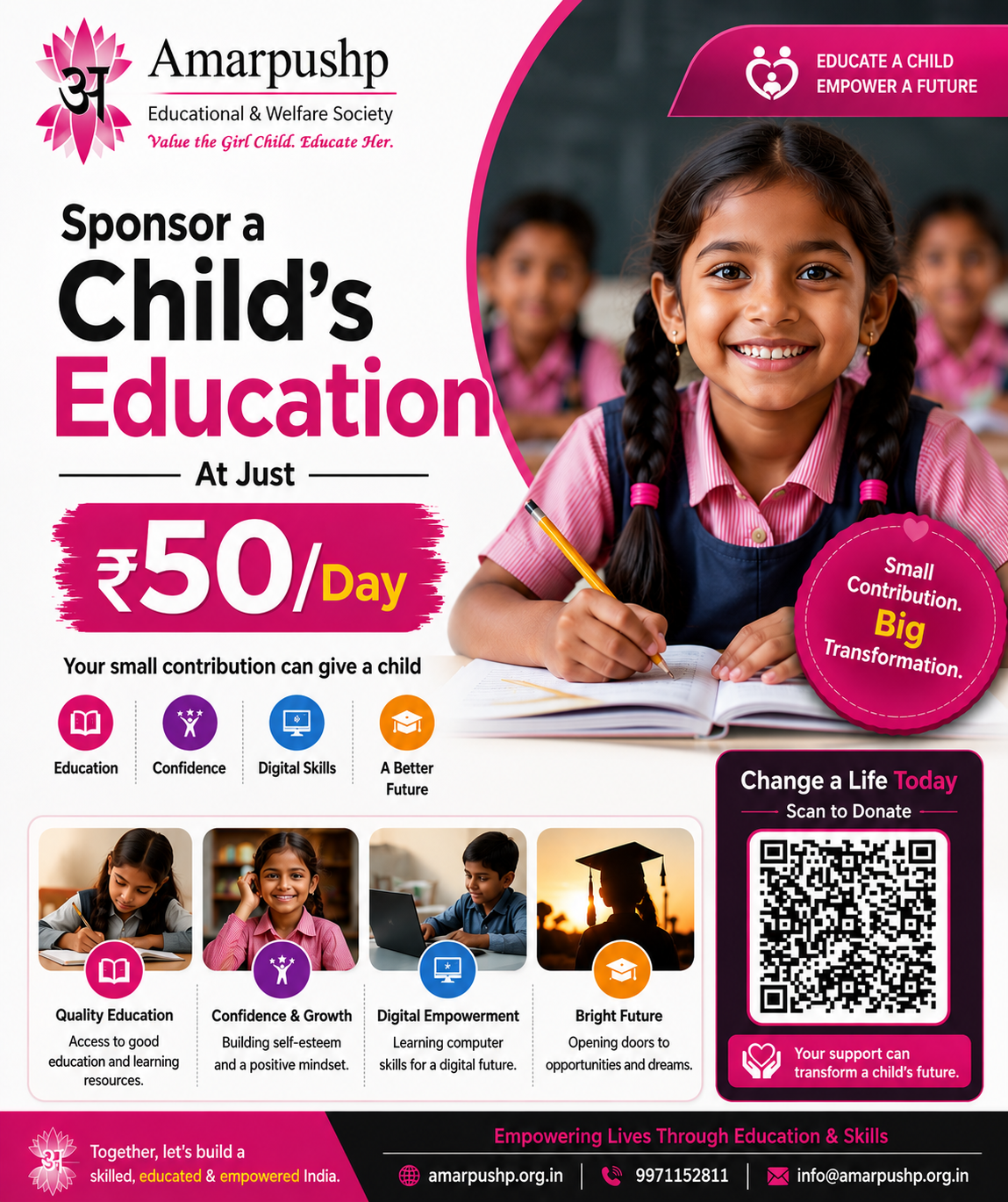 SponsorAChild-50 per day